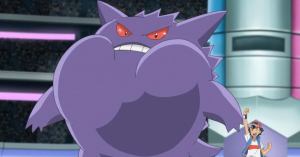 Ash’s Gengar Really Just Ate Another Pokemon in the Newest Anime Episode