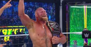 Brock Lesnar Wins Back the WWE Championship at Elimination Chamber