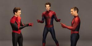 Spider-Man: No Way Home Reveals Pointing Meme With Tom Holland, Tobey Maguire, And Andrew Garfield