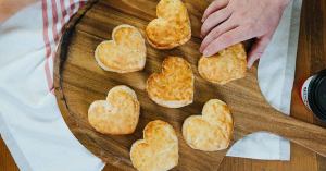 Hardee’s Heart Shaped Biscuits Return for Valentine’s Day