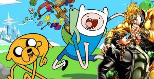 JoJo’s Bizarre Adventure Meets Adventure Time in This Colorful Crossover