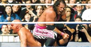 WWE Fans Celebrate the 25th Anniversary of Bret Hart vs. Steve Austin at WrestleMania 13