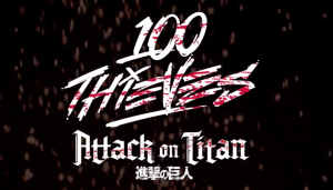 100 Thieves x Attack on Titan Collection Is Coming