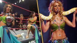 Impact Wrestling’s The IInspiration Debut Britney Spears Inspired Gear at Sacrifice