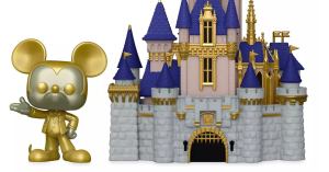 Walt Disney World 50th Anniversary Gold Mickey Mouse Castle Funko Pop Town Exclusive Is On Sale Now
