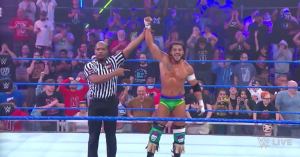 WWE NXT’s Santos Escobar Wins First Spot in Stand & Deliver Ladder Match
