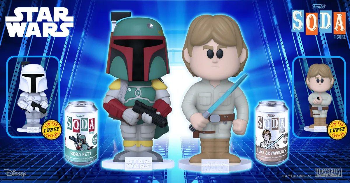 Star Wars 2024 Boba Fett Funko Soda Set !