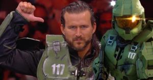 AEW Revolution: Adam Cole Debuts Halo’s Master Chief Gear