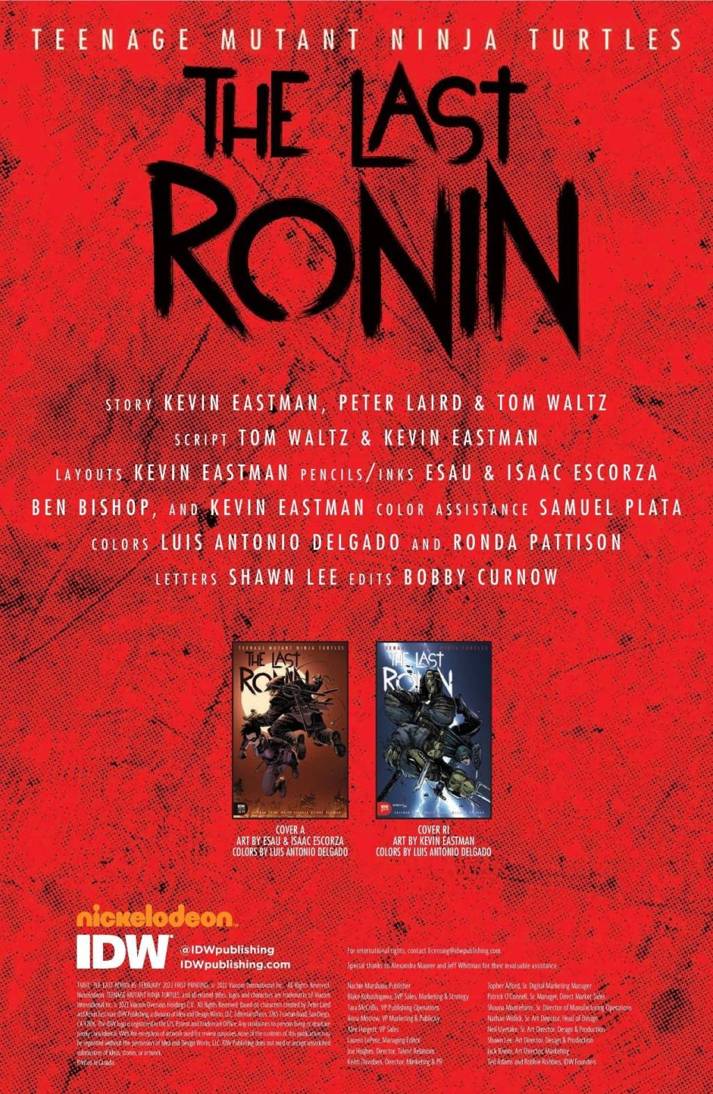 TMNT Last Ronin