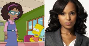 The Simpsons Casts Kerry Washington as Bart’s Permanent New Teacher