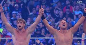 WWE WrestleMania 38: The Miz and Logan Paul Defeat the Mysterios, The Miz Turns on Logan Paul