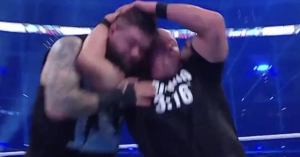 Watch Steve Austin Nail Kevin Owens With a Stunner at WrestleMania 38