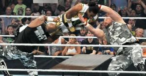 Watch Steve Austin Quiz Bully Ray on Which WWE Superstars He Put Through a Table