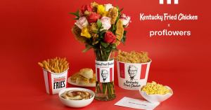 KFC Unveils Kentucky Fried Buckquet, a Flower Bouquet With Fried Chicken