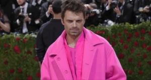 Marvel Star Sebastian Stan Dazzles in All-Pink Suit at Met Gala