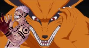 Naruto Mash-Up Partners Sukuna with the Nine-Tailed Fox