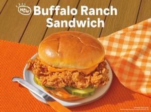 Popeyes Unveils Its New Buffalo Ranch Chicken Sandwich