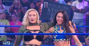 WWE NXT’s Cora Jade and Nikkita Lyons Defeat Lash Legend and SmackDown’s Natalya at Spring Breakin