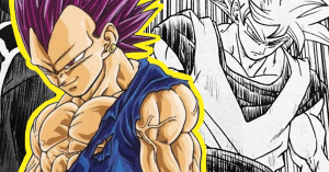 Dragon Ball Art Brings Its Ultra Saiyan Tag-Team to Life in Color