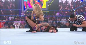 WWE NXT’s Cora Jade Pulls a Stone Cold and Won’t Tap, Earns Natalya’s Approval
