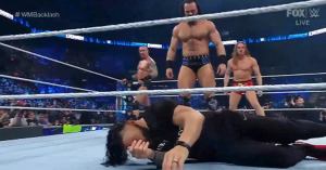 WWE SmackDown: Roman Reigns and the Usos Have Final Clash with RK-Bro and Drew McIntyre Ahead of WrestleMania Backlash
