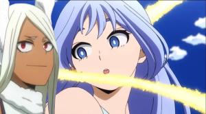 New My Hero Academia Art Teams Up Mirko with Nejire