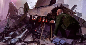 Professor X Explores Wanda Maximoff’s Mind in Doctor Strange 2 Concept Art