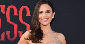 Captain Carter Actress Hayley Atwell Appears at Doctor Strange in the Multiverse of Madness Premiere