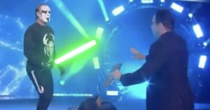 AEW’s Sting Becomes A Jedi in This Hilarious Star Wars Edit