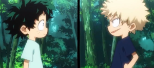 My Hero Academia Art Explores The Younger Years of Bakugo And Deku