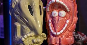 Beetlejuice Barbara and Adam Maitland Geeki Tikis Mugs Launch as SDCC 2022 Exclusives