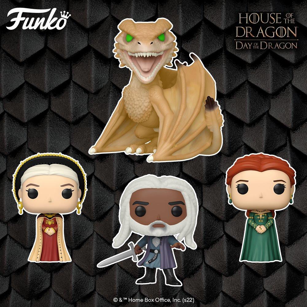 Game of store Thrones House of the Dragon Funko Pop! Caraxes and Syrax