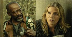 Fear the Walking Dead Finale Images Preview Morgan and Madison Meeting