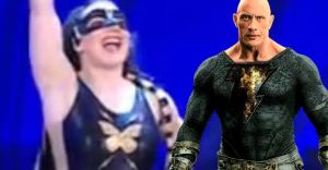 WWE Fans are Digging Nikki A.S.H.’s Villainous “Black Adam” Black and Gold Look