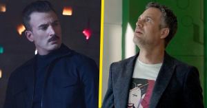 Marvel Stars Mark Ruffalo and Chris Evans Admire Each Other’s Mustaches