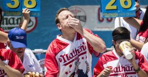 Joey Chestnut Wins 2022 Nathan’s Famous Hot Dog Eating Contest