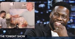 Kevin Hart Says He Thinks The Rock Wanted to Kill Him in Tortilla Slap Challenge