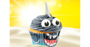 Chuck E. Cheese Debuts The Shark Cupcake in Time for Shark Week