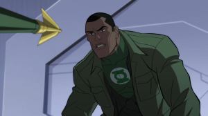 Green Lantern: Beware My Power Clip Pits John Stewart Against the Justice League