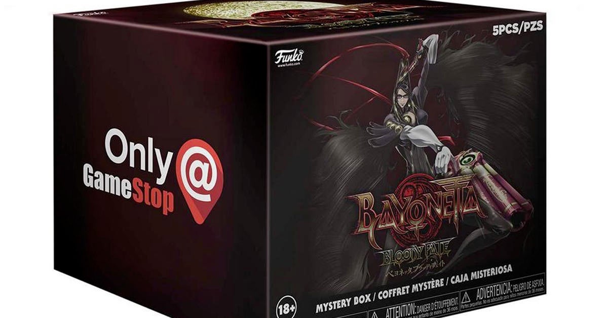 Funko POP! Collector's Box Bayonetta: Bloody Fate GameStop hotsell Exclusive *Mint*