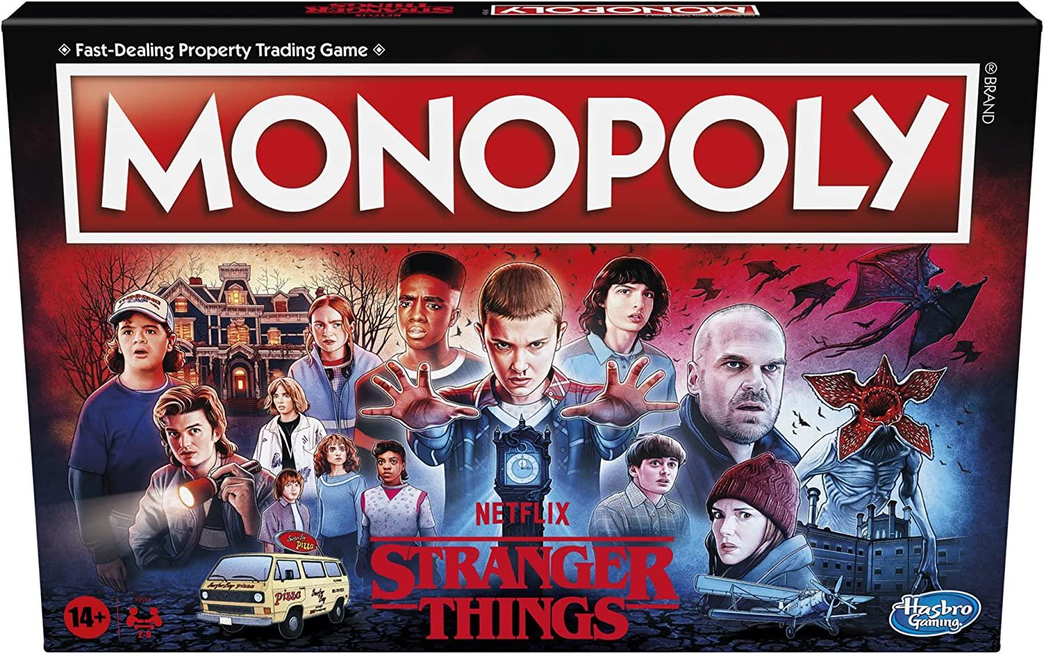 Stranger Things Monopoly Season 4 Special Edition Rare on sale