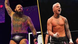 Watch AEW’s Brody King Put Darby Allin Through a Table at Meet and Greet Event