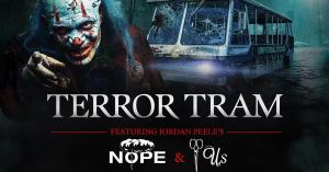 Halloween Horror Nights Hollywood Unveils Plans for Terror Tram Honoring Us and Nope