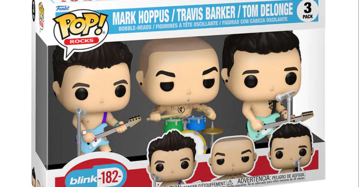 Amazon.com: Funko Pop! Rocks: Blink-182, 3 Pack : blink-182