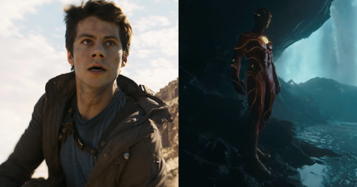 The Flash Fan Art Shows Dylan O'brien Replacing Ezra Miller For The Dc 