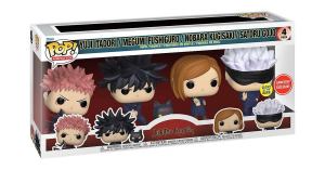 Jujutsu Kaisen Funko Pops Add An Exclusive 4-Pack