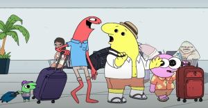 Smiling Friends Releases New Art for Summer Special