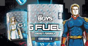 The Boys Releasing Compound V Flavored Energy Drink