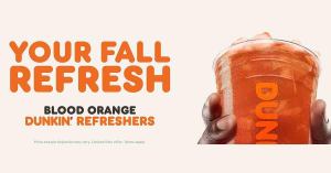 Dunkin’ Unveils New Fall Menu