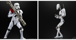 New Star Wars Gaming Greats Black Series Pre-Orders: Battle Droid and Rocket Launcher Trooper